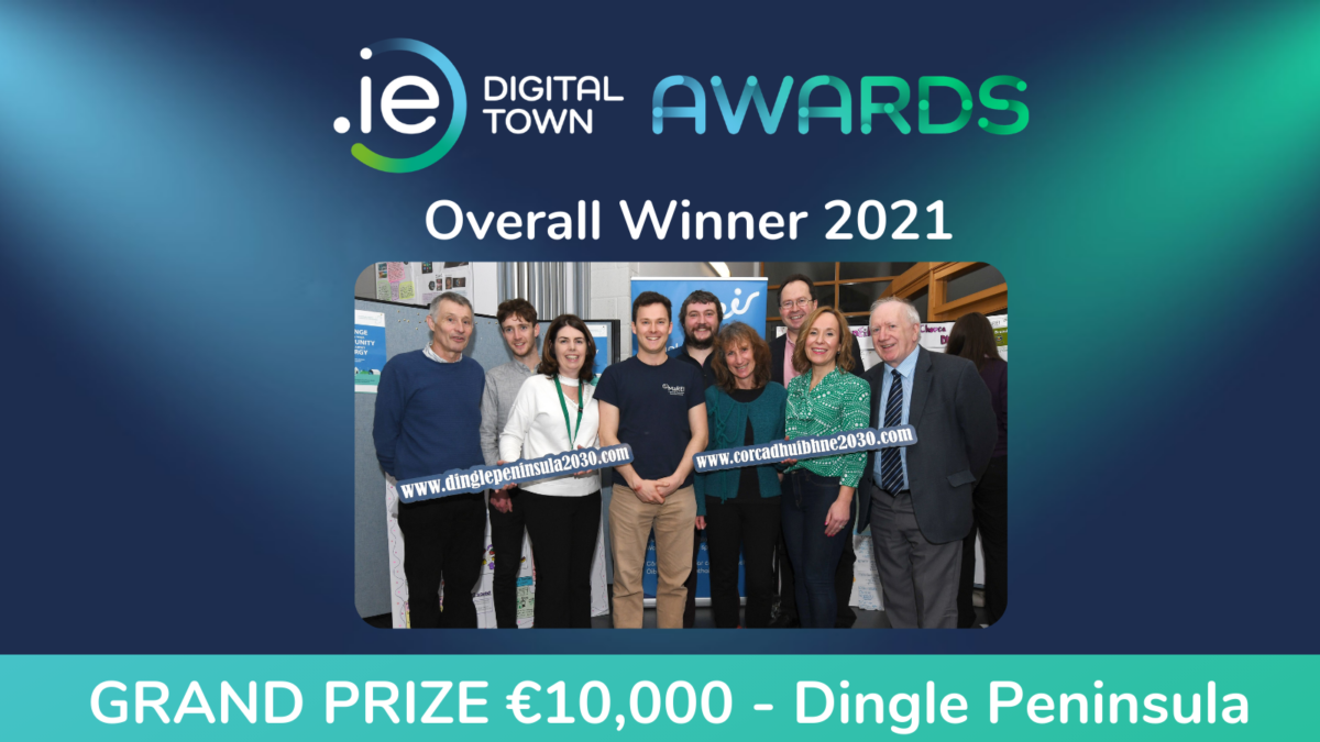 Read more about the article Dingle Peninsula is winner of .IE Digital Town Awards 2021