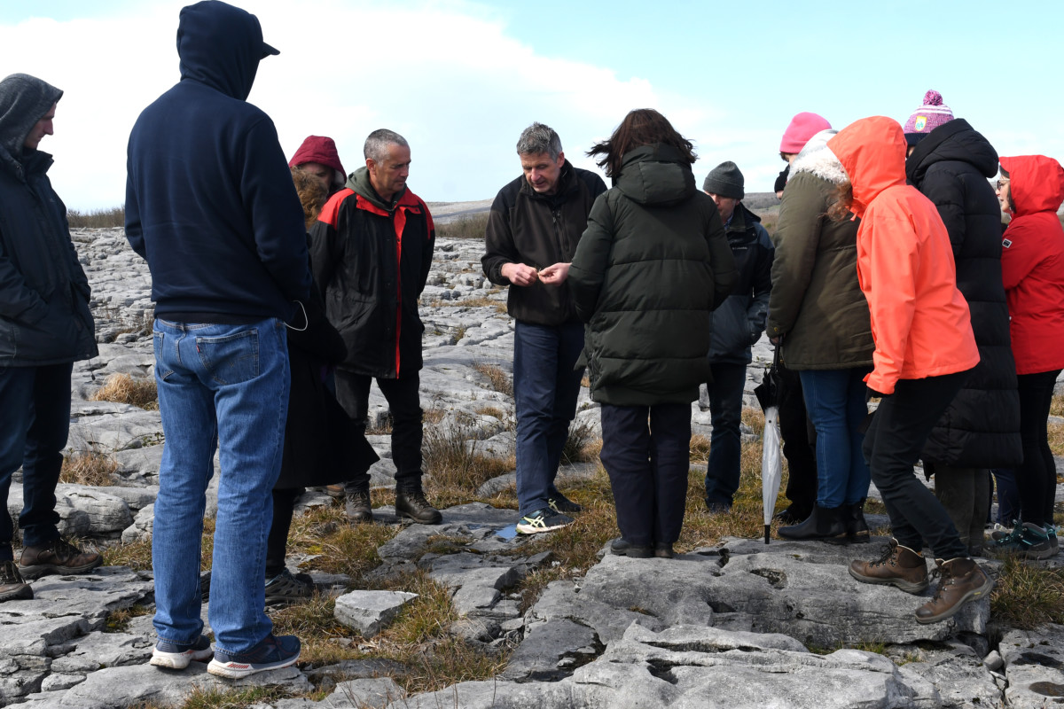 Read more about the article Corca Dhuibhne Inbhuanaithe – Trip to the Burren – 7th April 2022￼